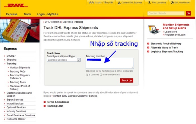 DHL Tracking: Hướng Dẫn tra cứu vận đơn DHL Express Nhanh Chóng.